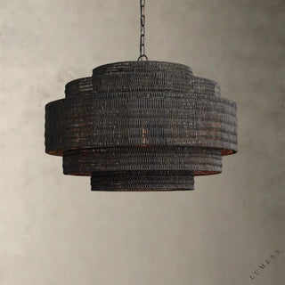 Paloma Chandelier 28’’ 40’’ - 28’’ / Black - chandelier