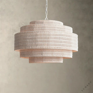 Paloma Chandelier 28’’ 40’’ - 28’’ / White - chandelier