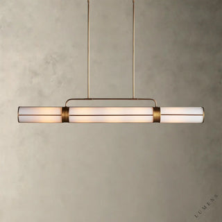 Remming Linear Chandelier 54’’ 62’’ 72’’ - 72’’ / Brass - chandelier