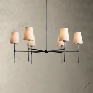 Rhodes Round Chandelier - Bronze - chandelier