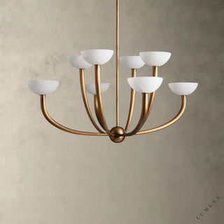 Saguaro Alabaster Chandelier 22’’ 42’’ - chandelier