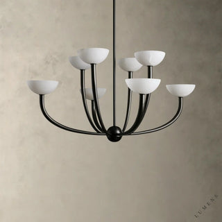 Saguaro Alabaster Chandelier 22’’ 42’’ - chandelier