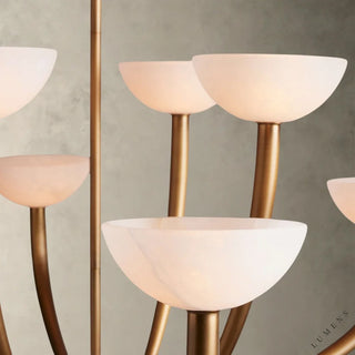 Saguaro Alabaster Chandelier 22’’ 42’’ - chandelier