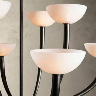 Saguaro Alabaster Chandelier 22’’ 42’’ - chandelier