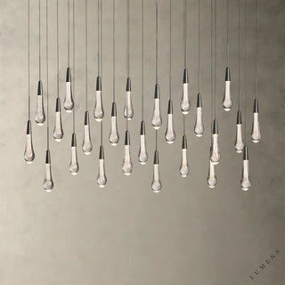 Soltaire Linear Chandelier 37’’ 50’’ 60’’ 70’’ - 50’’ / Bronze - chandelier