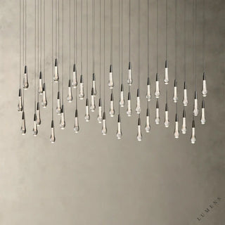 Soltaire Linear Chandelier 37’’ 50’’ 60’’ 70’’ - 70’’ / Bronze - chandelier
