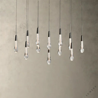 Soltaire Linear Chandelier 37’’ 50’’ 60’’ 70’’ - 37’’ / Bronze - chandelier