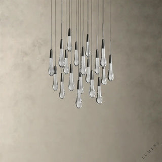 Soltaire Round Chandelier 17’’ 24’’ 36’’ 58’’ - chandelier