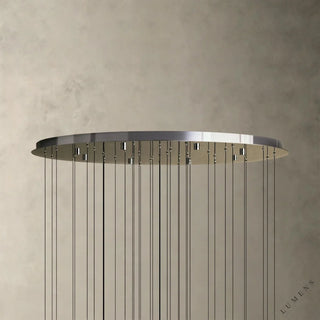 Soltaire Round Chandelier 17’’ 24’’ 36’’ 58’’ - chandelier