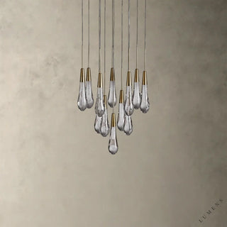 Soltaire Round Chandelier 17’’ 24’’ 36’’ 58’’ - chandelier
