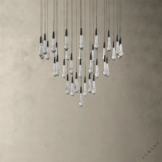 Soltaire Round Chandelier 17’’ 24’’ 36’’ 58’’ - chandelier