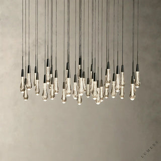 Soltaire Round Chandelier 17’’ 24’’ 36’’ 58’’ - 48’’ / Bronze - chandelier