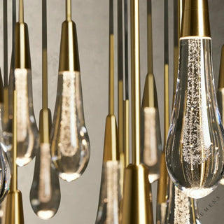 Soltaire Round Chandelier 17’’ 24’’ 36’’ 58’’ - chandelier