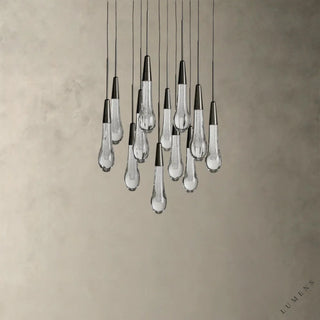 Soltaire Round Chandelier 17’’ 24’’ 36’’ 58’’ - chandelier