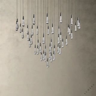 Soltaire Round Chandelier 17’’ 24’’ 36’’ 58’’ - chandelier