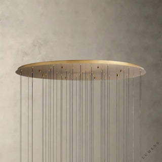Soltaire Round Chandelier 17’’ 24’’ 36’’ 58’’ - chandelier