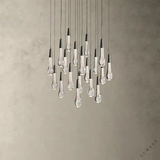 Soltaire Round Chandelier 17’’ 24’’ 36’’ 58’’ - 24’’ / Bronze - chandelier