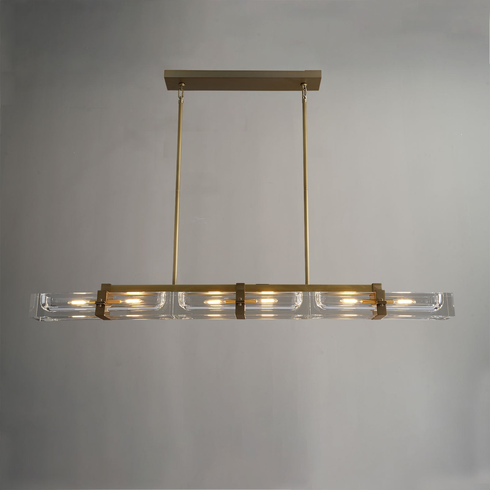 Savile Crystal Linear Chandelier