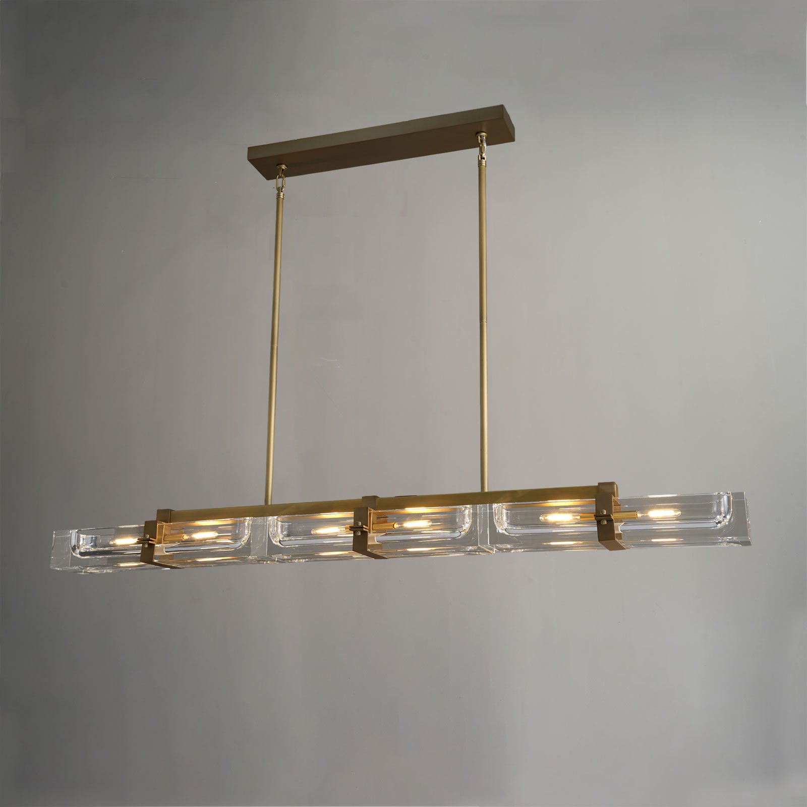 Savile Crystal Linear Chandelier