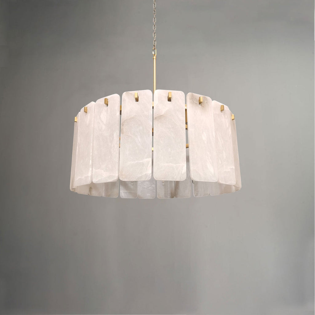 Bandie Alabaster Roud Pendant Light