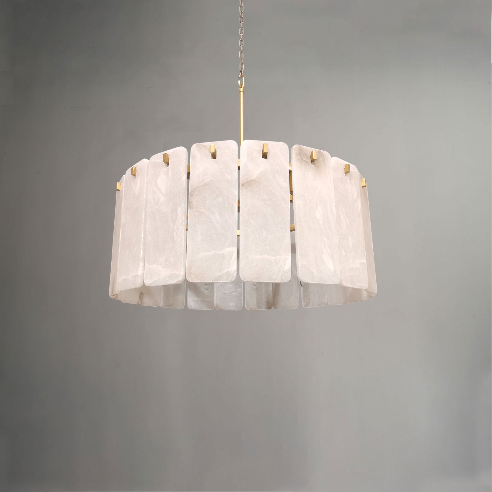 Bandie Alabaster Roud Pendant Light