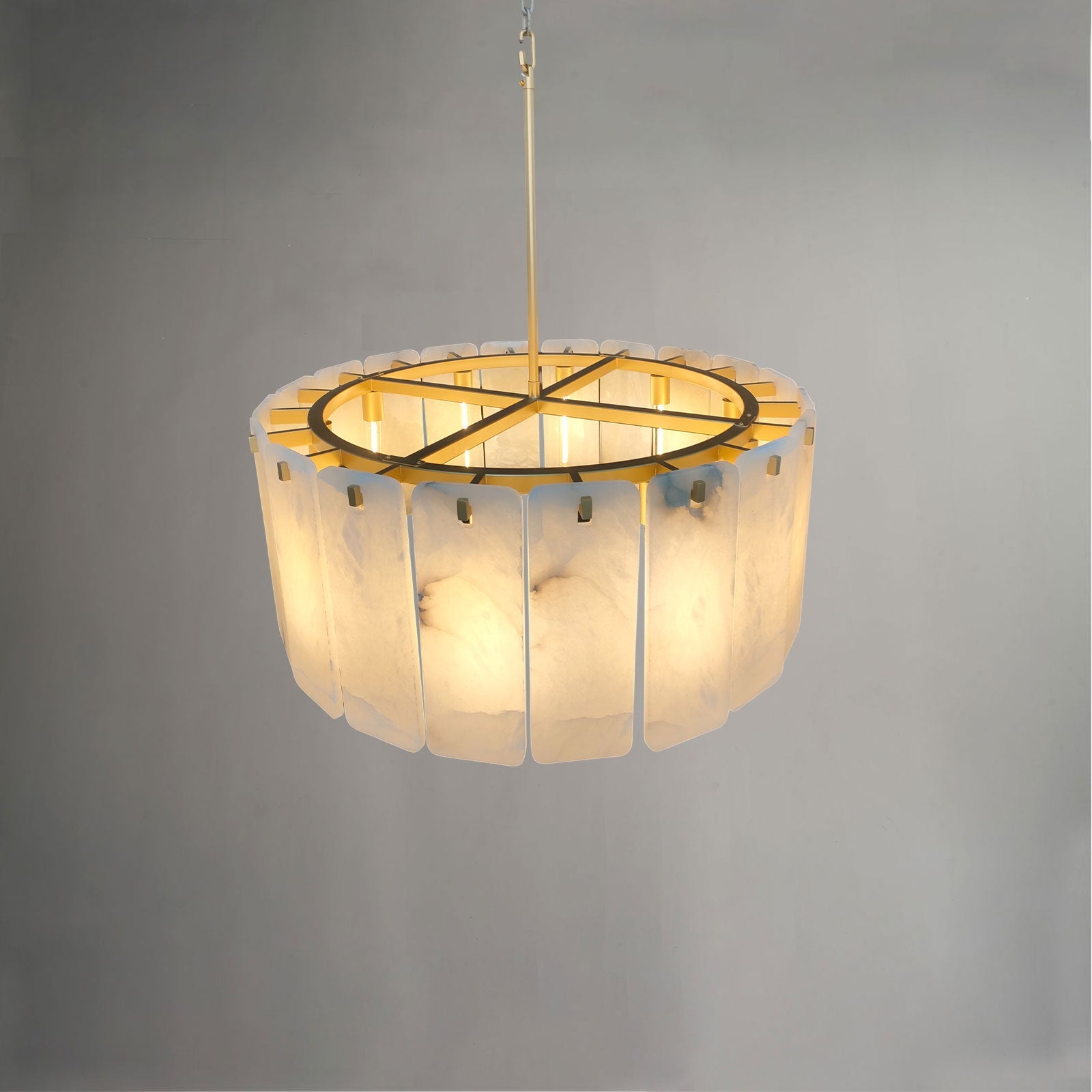 Bandie Alabaster Roud Pendant Light