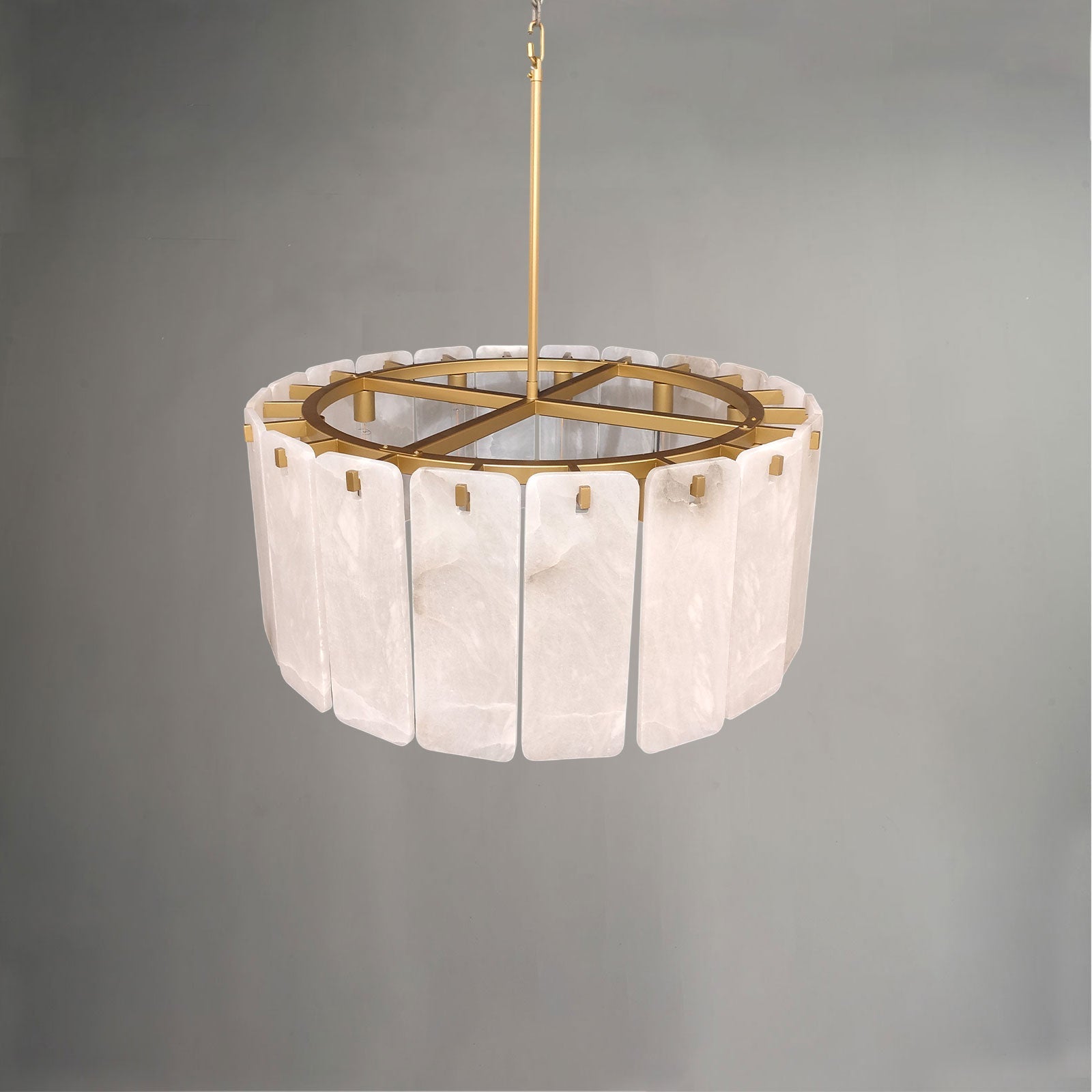 Bandie Alabaster Roud Pendant Light