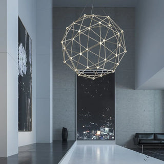 Spherical Constellation Pendant - chandelier