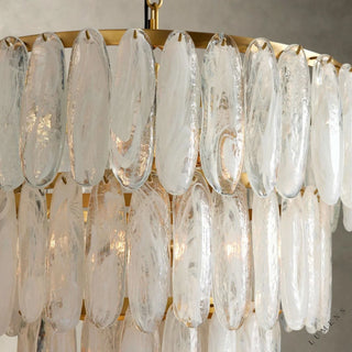 Verna Glass Chandelier - chandelier
