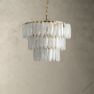 Verna Glass Chandelier - chandelier