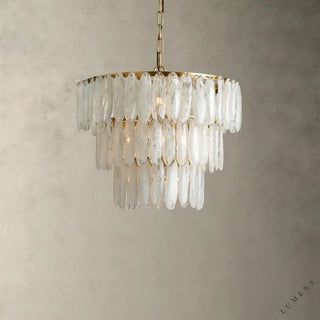 Verna Glass Chandelier - chandelier