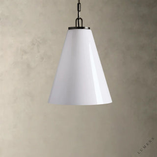 Wescott Cone Pendant with Chain - pendant light
